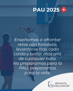 Nuevos récords de resultados en la PAU 2025 en Granada 14 Resultados PAU 2025 en Granada Colegio Monaita Mulhacen 10 Nuevos récords de resultados en la PAU 2025 en Granada
