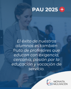 Nuevos récords de resultados en la PAU 2025 en Granada 10 Resultados PAU 2025 en Granada Colegio Monaita Mulhacen 6 Nuevos récords de resultados en la PAU 2025 en Granada