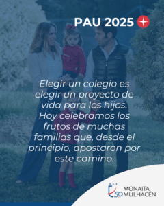Nuevos récords de resultados en la PAU 2025 en Granada 17 Resultados PAU 2025 en Granada Colegio Monaita Mulhacen 9 Nuevos récords de resultados en la PAU 2025 en Granada