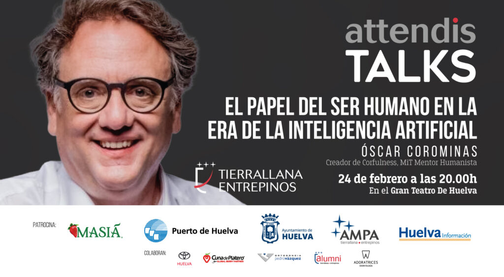 Óscar Corominas habla sobre liderazgo y IA en Attendis Talks 1 Disenos Attendis FALDON META 2 2 Óscar Corominas habla sobre liderazgo y IA en Attendis Talks