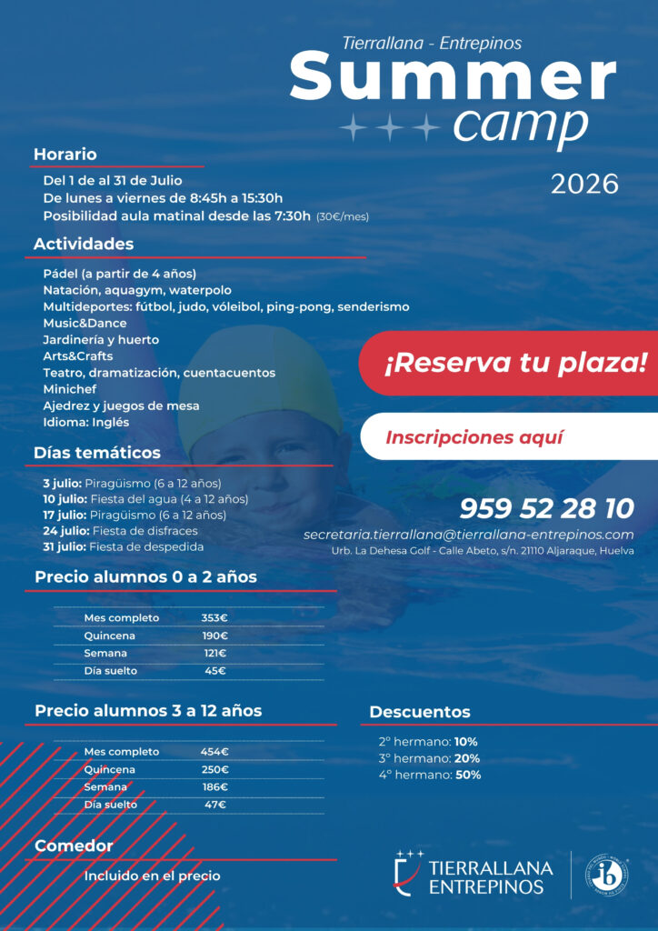 Campamento de verano en Huelva: un verano lleno de aprendizaje, deporte y diversión en inglés 2 campamento de verano en Huelva