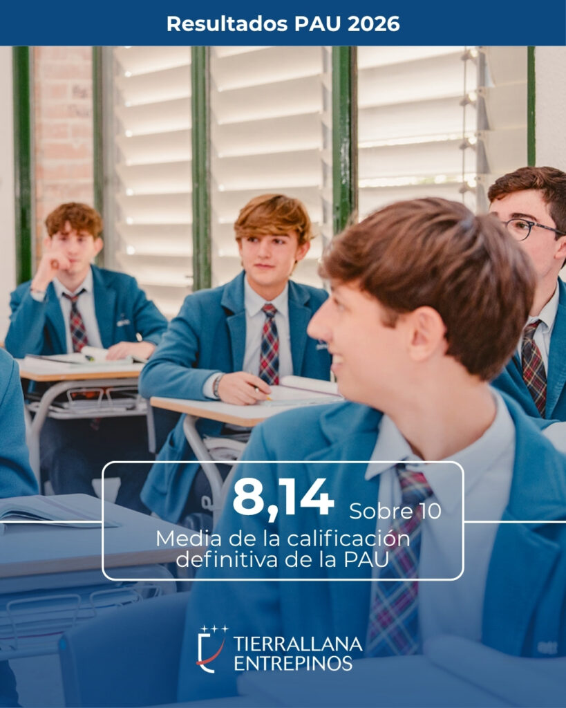 Excelentes resultados en la PAU 2026: el fruto de años de esfuerzo, aprendizaje y acompañamiento 8 9 Excelentes resultados en la PAU 2026: el fruto de años de esfuerzo, aprendizaje y acompañamiento
