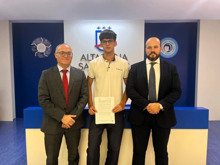 Jorge Portero, premio Extraordinario de Secundaria